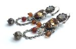 Mariana Earrings Brown Chandelier Crystal Swarovski Romance Dancing The Night Away Coll. - Image 2