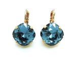 Mariana Earrings Montana Blue Austrian Crystals My Trasures Coll.