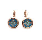 Mariana Earrings Blue & Light Blue Swarovsky Crystals Zambezi Africa Coll.