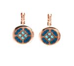Mariana Earrings Blue & Light Blue Swarovsky Crystals Zambezi Africa Coll. - Image 2
