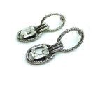 Mariana Earrings Clear Emerald Shape Swarovski Crystal Emerald City Icons Coll. - Image 3