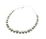 Mariana Necklace Pearl,Champagne,Amber & Clear Swarovski Crystals Champagne & Caviar Nirvana Coll. - Image 3