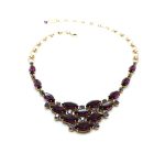 Mariana Necklace Rich Purple Marquise Austrian Crystals My Treasures Coll. - Image 2