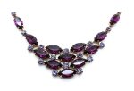 Mariana Necklace Rich Purple Marquise Austrian Crystals My Treasures Coll. - Image 3