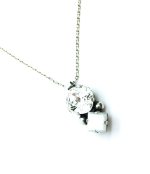 Mariana Pendant White Square & Cushion Clear Swarovski Crystal On A Clear Day Inspiration Coll. - Image 3