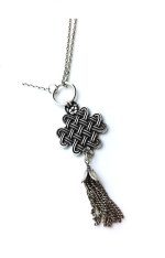 Mariana Pendant Necklace Beautuful Integrated Silver Plated - Image 2