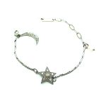 Bracelet By Mariana Woman Star and Moon Champagne Swarovski Crystals - Image 3