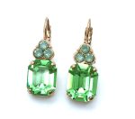 Mariana Earrings Peridot & Pacific Opal Beautiful Austrian Crystals My Treasures Coll.