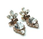 Mariana Earrings Marquise & Oval Clear Swarovsky Crystal On A Clear Day Inspiration Coll. - Image 3