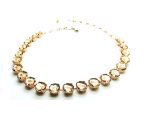 Mariana Necklace Light Peach Faceted Beautiful Austrian Crystals 2019 Special Edition - Image 3