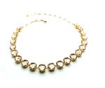 Mariana Necklace Light Peach Faceted Beautiful Austrian Crystals 2019 Special Edition - Image 2