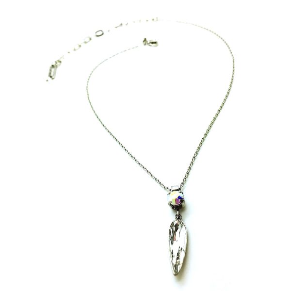 Mariana Pendant Necklace Round & Pair Shape Swarovski Crystal On A Clear Day Inspiration Coll.
