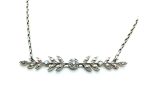 Mariana Pendant Necklace Branch & leaves Clear Swarovski Crystal On A Clear Day Inspiration Coll. - Image 3