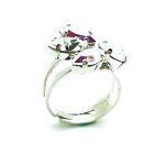 Mariana Ring 4 Marquis shape Clear Swarovski Crystals On A Clear Day Inspiration Coll.