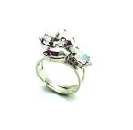 Mariana Ring 4 Marquis shape Clear Swarovski Crystals On A Clear Day Inspiration Coll. - Image 3