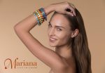 Necklace Pendant by Mariana Woman Classy Golden Shadow Swarovski Crystals - Image 7