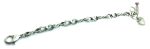 Mariana Bracelet Love Coll. Silver Heart & Beautiful Young Chain - Image 3