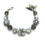 Mariana Bracelet 2019 Special Edition Black Diamonds & Moonlight Flower Austrian Crystal