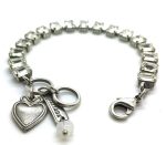 Bracelet By Mariana Emerald City Icons Coll. Emerald Shape Clear Austrian Crystals - Image 2