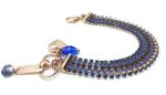 Mariana Bracelet Black & Blue 5 Lines Beautiful Austrian Crystal My Treasures Coll. - Image 2