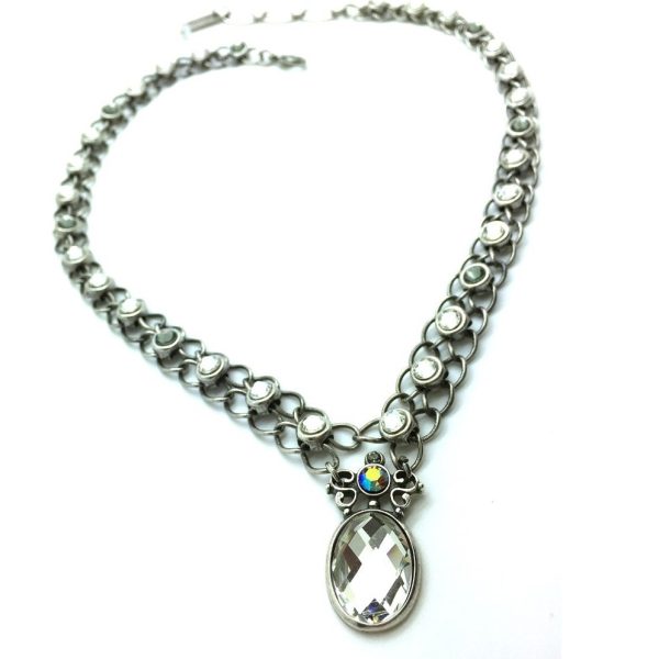 Mariana Necklace Faceted Oval & Round Swarovski Crystals 2019 Special Edition