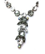 Necklace By Mariana Woman Rich Marquise and Round Swarovski Crystals - Image 2