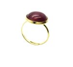 Mariana Ring Beautiful Round Shape Ruby Mineral My Treasures Coll. - Image 2