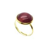 Mariana Ring Beautiful Round Shape Ruby Mineral My Treasures Coll. - Image 3