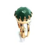 Ring By Mariana Woman Round Shape Faceted Green Swarovski Crystals - Image 2
