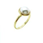 Ring By Mariana Woman Beautiful Round Shape Pearl Swarovski Crystal - Image 3