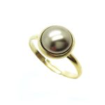 Mariana Ring Beautiful Round Shape Grey Swarovski Crystal My Treasures Coll. - Image 3
