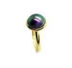 Mariana Ring Beautiful Round Shape Purple Swarovski Crystal My Treasures Coll. - Image 3