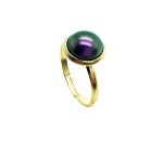 Mariana Ring Beautiful Round Shape Purple Swarovski Crystal My Treasures Coll.