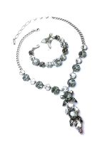 Mariana Jewelry Set Black Diamond & Moonlight Austrian Crystals 2019 Special Edition - Image 2