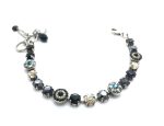 Mariana Bracelet Black & Golden Austrian Crystal Adeline Odyssey Coll. - Image 3