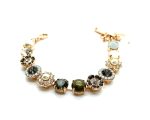 Mariana Bracelet Pyrite, White Shell & Austrian Crystals Zulu Africa Coll. - Image 2