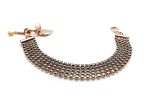 Bracelet By Mariana Woman Beautiful Rose Gold 5 Lines Swarovski Crystals - Image 3