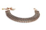 Bracelet By Mariana Woman Beautiful Rose Gold 5 Lines Swarovski Crystals - Image 2