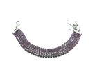 Mariana Bracelet Cyclamen Opal 5 Lines Swarovski Crystal My Treasures Coll. - Image 3