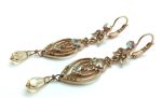 Mariana Earrings Light Colorado Topaz Beautiful Swarovski Crystal My Treasures Coll. - Image 2