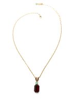 Necklace Pendant By Mariana Woman Siam and Pacific Opal Swarovski Crystal - Image 2