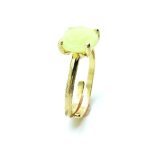 Mariana Ring Round Yellow Swarovski Crystal Bahamas Caribbean Life Coll. - Image 2