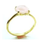 Mariana Ring Bahamas Beautiful Round Shape Clear Pink Swarovski Crystal Caribbean Life Coll. - Image 3