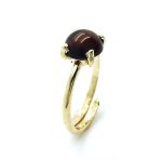 Mariana Ring Beautiful Round Shape Red Tiger Eye Stone Moondance Songbook Coll. - Image 3