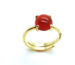 Mariana Ring Beautiful Round Shape Cornelian Mineral Moondance Songbook Coll. - Image 2