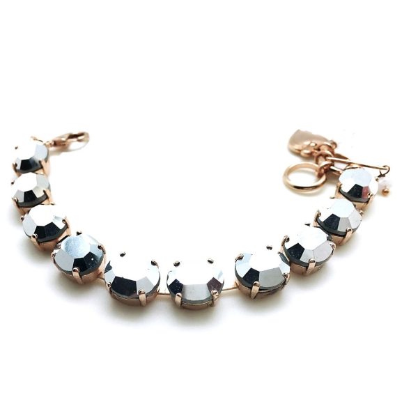 Mariana Bracelet Beautiful Silver Night Austrian Crystal My Treasures Coll.