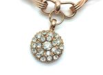 Bracelet By Mariana Woman Rose Gold Guardian Angel Clear Swarovski Crystals - Image 2
