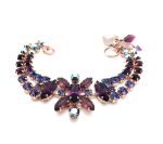 Mariana Bracelet Beautiful Rich Blue & Purple Austrian Crystals My Treasures Coll.