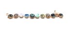 Mariana Bracelet Blue, Violet ,Sapphire,Siam & Black diamond Austrian Crystals Gaea Odyssey Coll. - Image 2