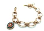 Bracelet By Mariana Tinsel Winter Wonderland Coll. Guardian Angel Chain Swarovski Crystal - Image 2
